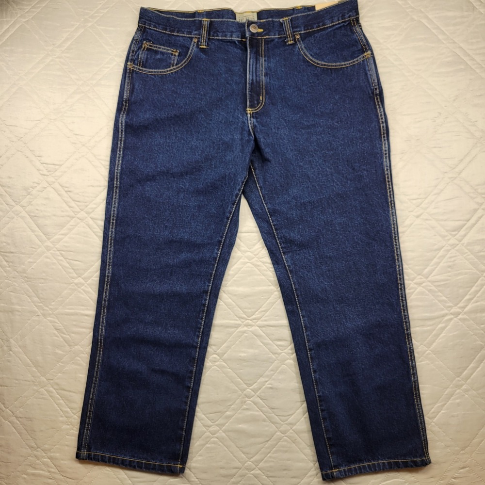 Red Head dark blue 100% cotton blue jeans size 40X30 nwt